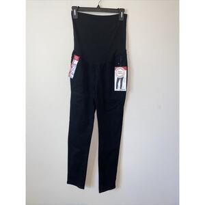 SONG Maternity Jeggings Jeans Size SMALL Black Curvy Skinny Maternity Rayon NWT